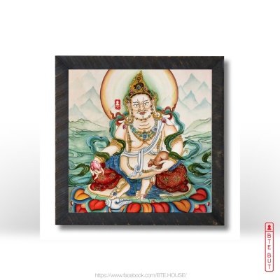 TRANH CANVAS THỤY SỸ - THẦN TÀI JAMBHALA